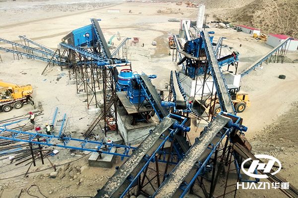 花岗岩破碎加工生产线